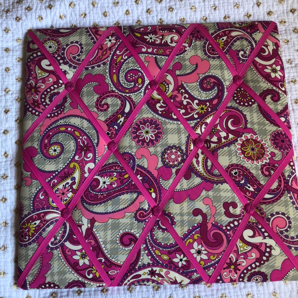 Vera Bradley Ribbon / Hanging Board